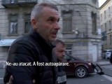 Fostul director al Filarmonicii Arad a bătut un bărbat pentru că mergea lent pe stradă. Victima are piciorul rupt