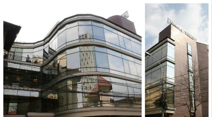 FOTO Vechi sediu central Allianz-Țiriac, vândut. Familia Tănăsoiu semnează achiziția unuia dintre vechile sedii centrale ale băncii din București CONFIRMARE