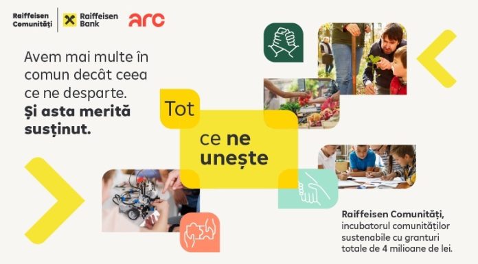 Au început înscrierile pentru cea de-a 15-a ediţie a Raiffeisen Comunităţi