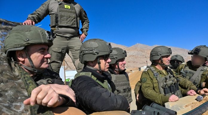 Netanyahu vizitează trupe israeliene în Siria, de cealaltă parte a liniei de demarcaţie