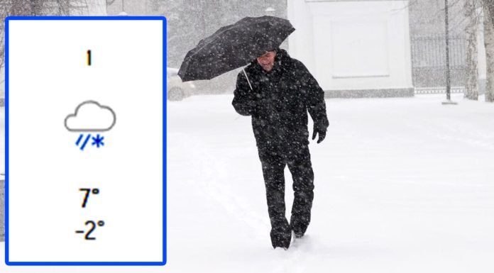 Orașele din România în care ninge până pe 1 mai, potrivit meteorologilor Accuweather