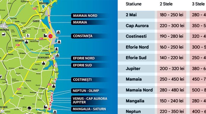 Cât va costa o noapte de cazare la vară în Mamaia și în celelalte stațiuni de pe litoral. Tarife pentru hoteluri de 2, 3, 4 sau 5 stele