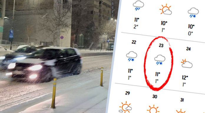 Pe ce dată va fi ultima ninsoare în București, de fapt. Meteorologii Accuweather au modificat prognoza și veștile nu sunt deloc bune