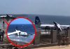 Un avion de pasageri a ajuns pe țărmul Oceanului Indian după o aterizare forțată, la doar 15 minute de la decolare
