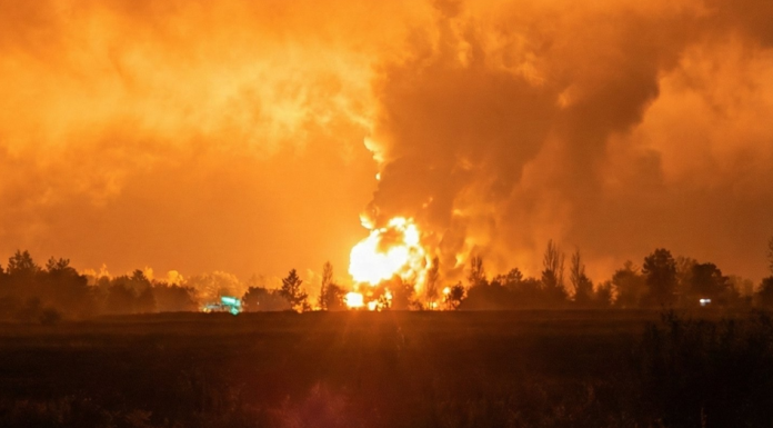 Explozii nocturne și incendiu semnalate în regiunea Belgorod