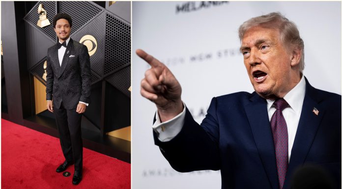 Donald Trump, reacție furioasă după Grammy 2026: Trevor Noah, „acest MC sărac, patetic și drogat. O să-l dau în judecată”