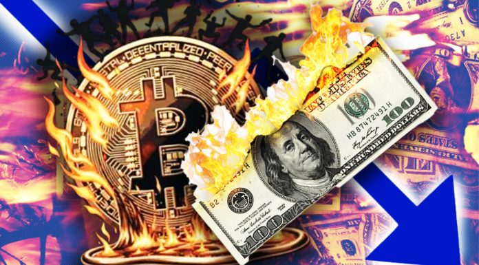 Final de săptămână dramatic pentru dolarul american și Bitcoin. Moneda americană, la minimul ultimilor 4 ani. Bitcoin scade sub 80.000 de dolari