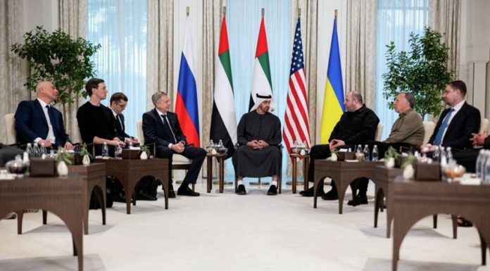 Kremlinul confirmă negocieri directe Rusia-Ucraina-SUA miercuri şi joi la Abu Dhabi, prevăzute în acest weekend şi amânate