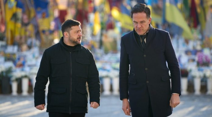 Mark Rutte asigură Ucraina de sprijinul NATO în cadrul unui discurs în Parlamentul de la Kiev. Singura condiție – pacea cu Rusia