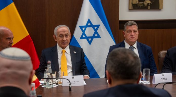 Preşedintele Camerei Deputaţilor, Sorin Grindeanu, primit de premierul israelian Benjamin Netanyahu, la Ierusalim: Am convenit să accelerăm legăturile economice română-israeliene