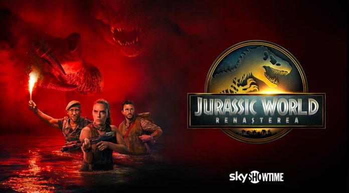 Blockbuster-ul plin de adrenalină Jurassic World: Renașterea, disponibil pentru vizionare în exclusivitate pe SkyShowtime din 3 februarie