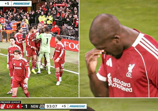 Liverpool: Ibrahima Konate a izbucnit în lacrimi, după ce a marcat la meciul cu Newcastle. Care este motivul – VIDEO