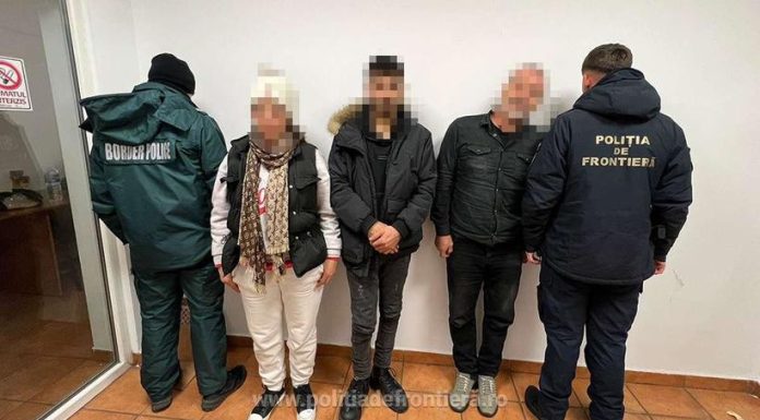 Migranți din Iran, Turcia și Maroc, prinși la Calafat într-o mașină condusă de un român. Voiau să ajungă în Vestul Europei