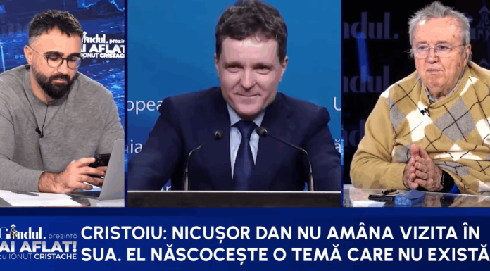 Cristoiu râde de Nicușor Dan: Vizita lui în SUA face parte din politica de crăcănare a personajului
