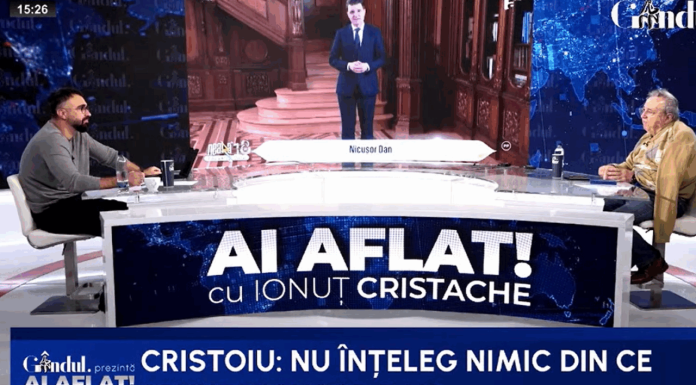 Cristoiu, după momentul Neatza cu Răzvan și Dani: Nicușor Dan nu are nicio legătură cu funcția de președinte/E emisiune de chiloțăreală