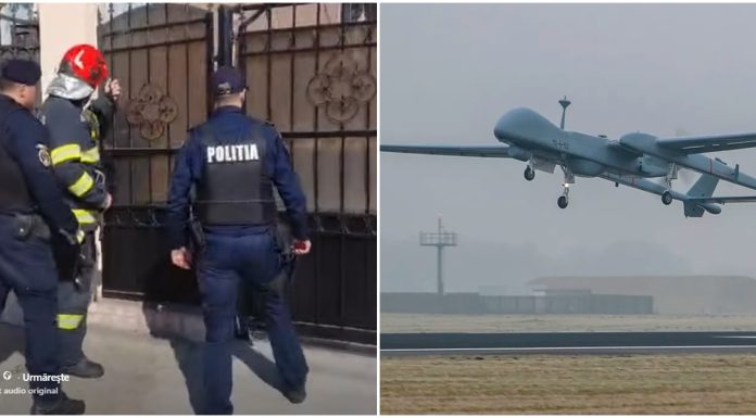 Autoritățile au dispus evacuarea locuitorilor din zona unde a căzut o dronă rusească/MApN: „Ar putea conține încărcătură explozivă”