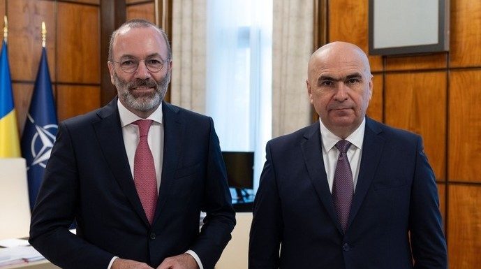 Preşedintele popularilor europeni: Salut curajul şi determinarea lui Ilie Bolojan de a-şi continua mandatul în fruntea guvernului / A obţinut rezultate în toate priorităţile PPE / Observăm că PSD s-a îndepărtat de angajamentele sale pro-europene