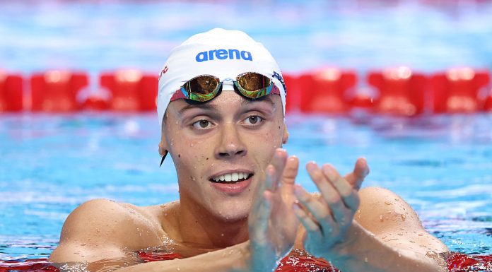 David Popovici, victorie la proba de 100 m liber la Campionatul Național. Este a patra medalie de aur consecutivă