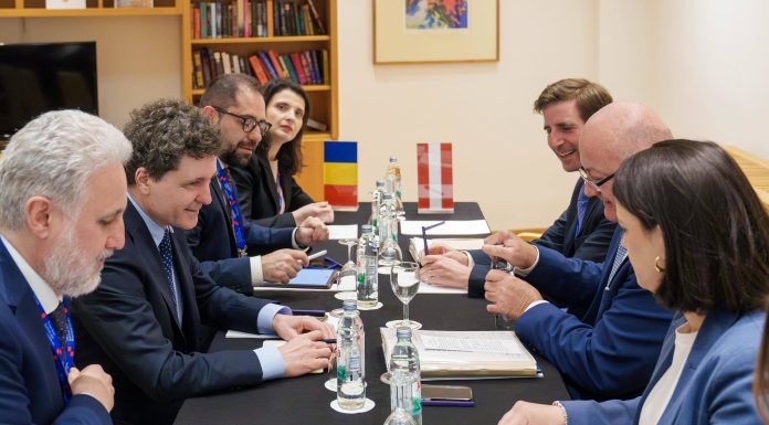 Nicuşor Dan întâlnire cu cancelarul Austriei: Am abordat teme cheie pentru a consolida legăturile dintre ţările noastre, precum şi provocările energetice, deoarece este important să găsim soluţii comune pentru crizele globale