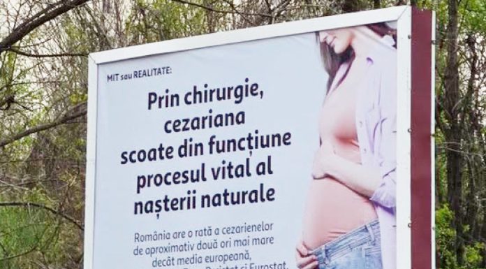 Colegiul Medicilor, după ce în Bucureşti au apărut panouri publicitare care conţin informaţii despre cezariană versus naşterea naturală: Afirmaţiile sunt lipsite de fundament ştiinţific / Informaţia medicală trebuie să fie corectă şi validată ştiinţific
