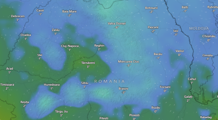 Risc ridicat de îngheț în acestă nopate. Agricultorii din nou în alertă