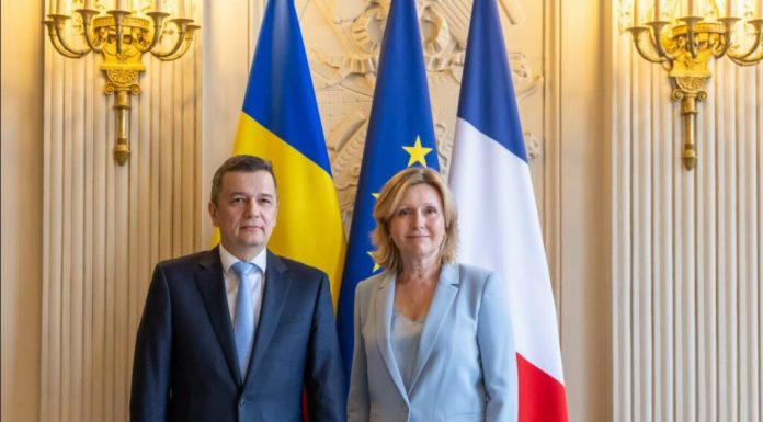 Sorin Grindeanu, întâlnire cu președinta Adunării Naționale a Franței. Care a fost agenda discuțiilor