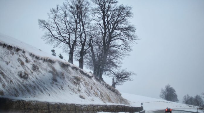 Snowfall on several roads in Romania. Snow removal equipment has been deployed