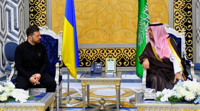 Volodimir Zelenski, în Arabia Saudită pentru consolidarea cooperării în domeniul securității
