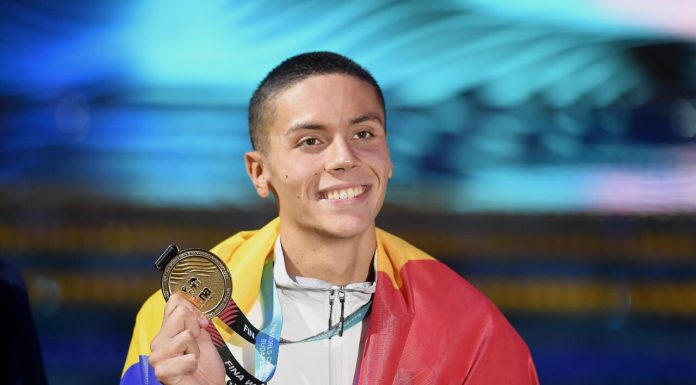 Reacția americanilor după ce l-au văzut pe David Popovici: „Este considerat cel mai bun freestyler din lume”