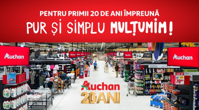 Auchan România la 20 de ani: un retailer multiformat cu peste 500 de magazine, prezent în toată țara
