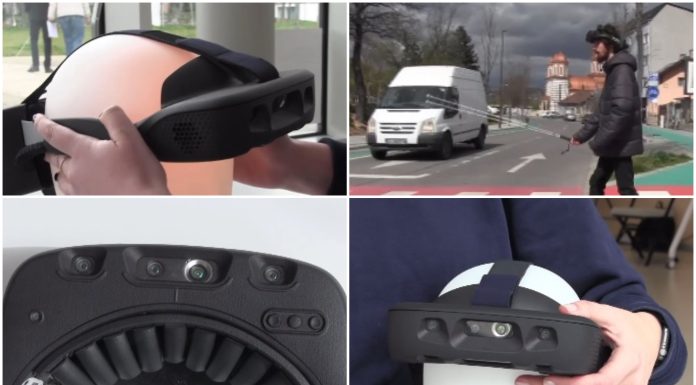 Inovație românească pentru nevăzători: ochelarii cu inteligență artificială. Cum funcționează. „Te duc pe ruta sigură”