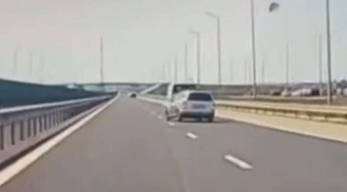Accident mortal pe autostrada A7: Imaginile surprinse de o cameră de bord a unei mașini aflate în trafic