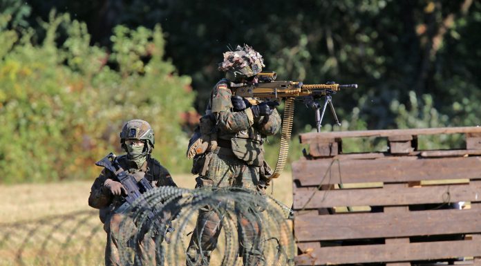 Veteranii de război ucraineni au început antrenamentul trupelor germane pentru un viitor război