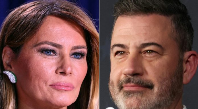 Melania Trump îl critică pe prezentatorul de televiziune Jimmy Kimmel dupa atacul atarmat de la gala presei: „Promovează retorica urii”