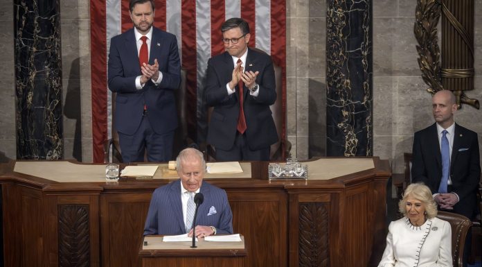 Regele Charles a îndemnat SUA să rămână fidele aliaților lor occidentali. Discurs călduros și plin de umor în Congresul american