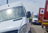 Giurgiu: Cinci răniţi în urma unui accident rutier în care a fost implicat un microbuz cu şapte pasageri