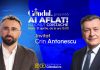 „Ai Aflat! cu Ionuț Cristache” începe marți, 21 aprilie, de la ora 15.00, live pe Gândul. Invitat: Crin Antonescu