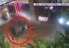 Bătaie în parcarea unui magazin din Tecuci. Scenele au fost surprinse de o cameră de supraveghere
