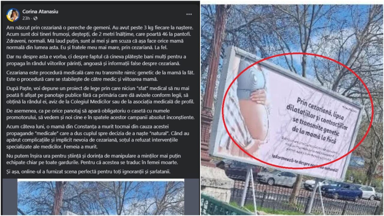 O deputată USR vrea schimbarea legii, după ce s-a simțit „ofensată” de o reclamă stradală „Să vedem cine e în spatele campaniei”