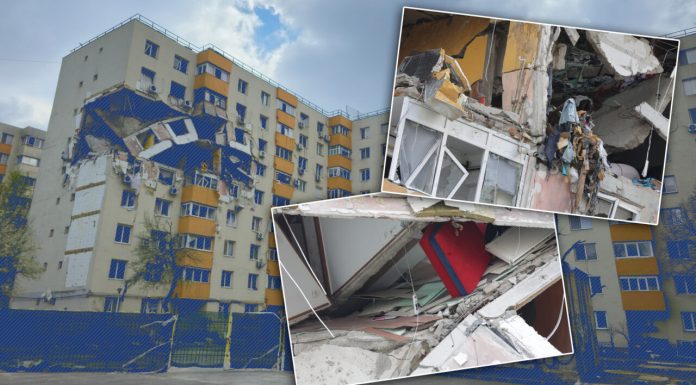 Expert: “Explozia de la blocul din Rahova a fost cauzată de un scurtcircuit de la un cablu electric pus nelegal la câțiva centimetri de conducta de gaze!”