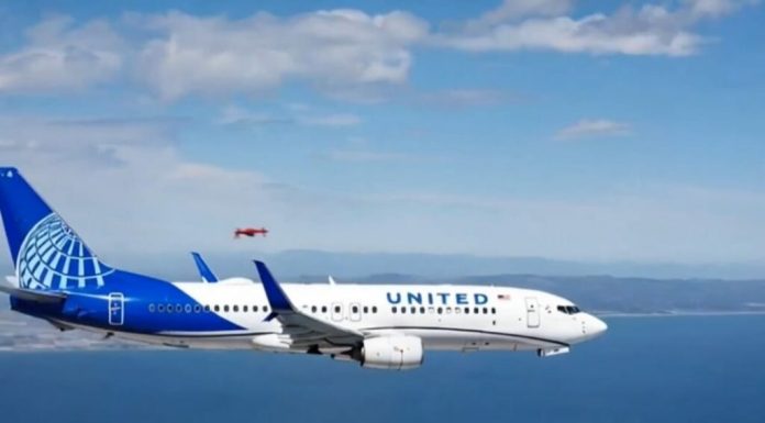„Roșie și strălucitoare”: pilotul unui avion de pasageri spune că ar fi lovit o dronă în aer
