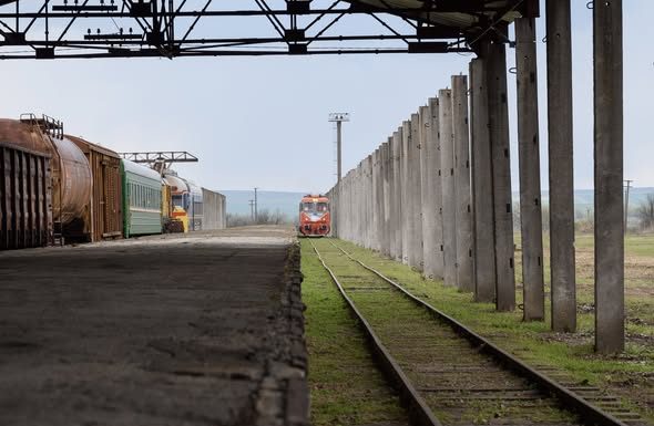 O linie de cale ferată a fost redeschisă între România și Republica Moldova