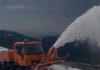 Drumarii lucrează intens pentru deszăpezirea Transalpina, pe sectorul cuprins între Rânca şi Obârşia Lotrului – VIDEO