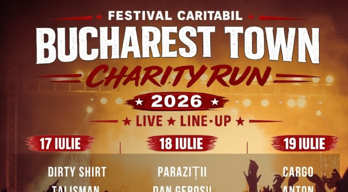 Bucharest Town Charity Run 2026, la Arena Naţională, în perioada 17-19 iulie. Festivalul oferă sprijin pentru copiii din secţia de hematologie pediatrică a Institutului Clinic Fundeni