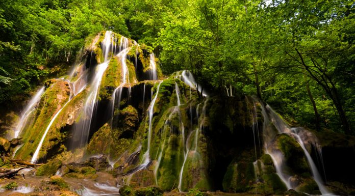 Cheile Nerei – Beușnița, locul din România în care se află o cascadă desprinsă din basme