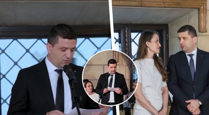 Miruță, la ceremonia în care Custodele Coroanei Române a primit Legiunea de Onoare. Cum s-a descurcat cu franceza