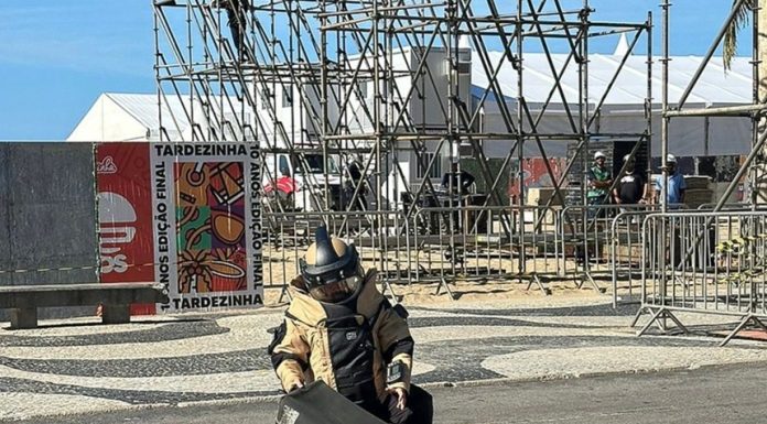Un ”dispozitiv exploziv”, ”retras” de poliţie de pe promenada de la Copacabana, cu câteva săptămâni înaintea unui megaconcert gratuit al lui Shakira