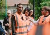FOTO Cuba Gooding Jr, în România. A mers pe șantierul unei clinici de psihiatrie pediatrică