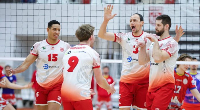 Meciul al doilea din semifinala campionatului de volei masculin dintre Dinamo și Steaua, reprogramat pentru sâmbătă