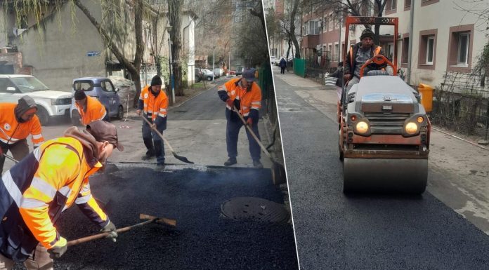 (P) Infrastructură 5: Lucrări de reparații finalizate pe străzile Prundului și Dobrun din Sectorul 5